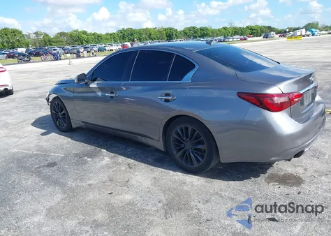 2014 Infiniti Q50 Premium из США, поврежденный, VIN JN1BV7AP7EM684448
